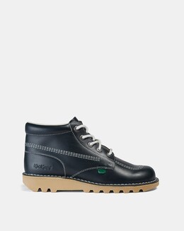 Kickers Core High Leather Boot - Navy