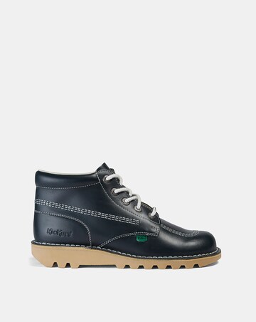 Kickers Core High Leather Boot - Navy