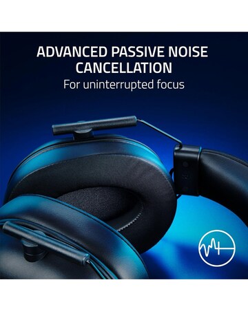 Razer BlackShark V2 X Wired Gaming Headset for PlayStation - Black