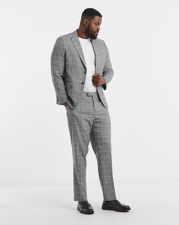 Sam Grey Check Suit Jacket