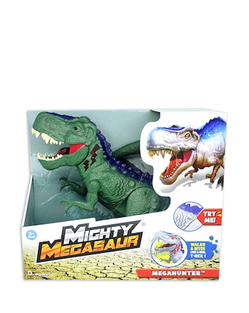 Mighty Megasaur Walking Lights and Sounds Mega Hunter Dinosaur