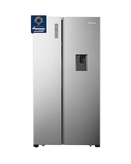 Fridgemaster MS91520DES American Fridge Freezer with Water Dispenser - Silver