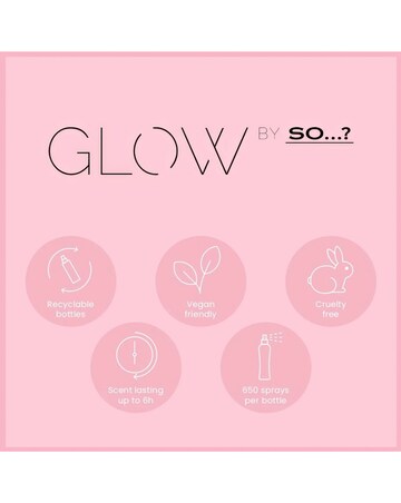 GLOW BY So...? Perfume Shimmer Mist 140ml Bundle