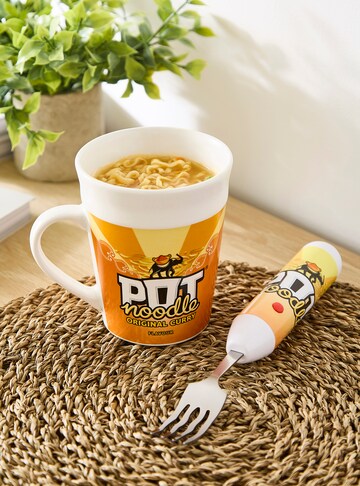Pot Noodle Curry Mug and Spinning Fork