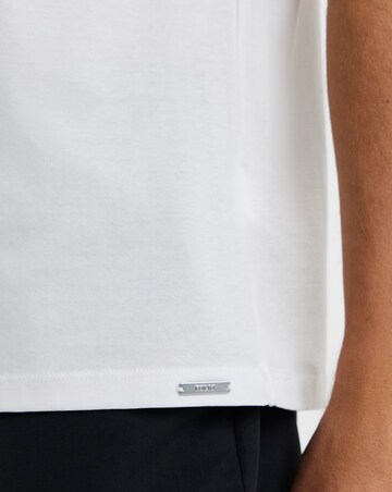 Folio Mercerised Supima Cotton T-Shirt-White