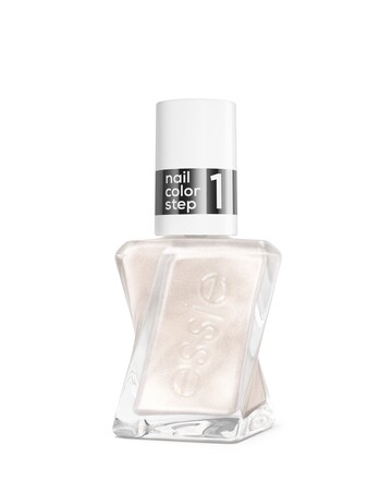Gel by essie Drip Drip Metallic Neutral White Nail Polish, 13.5ml