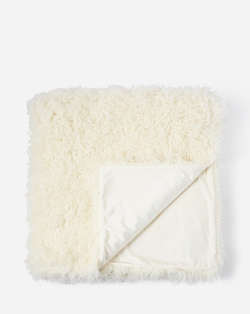 Mongolian Faux Fur Throw