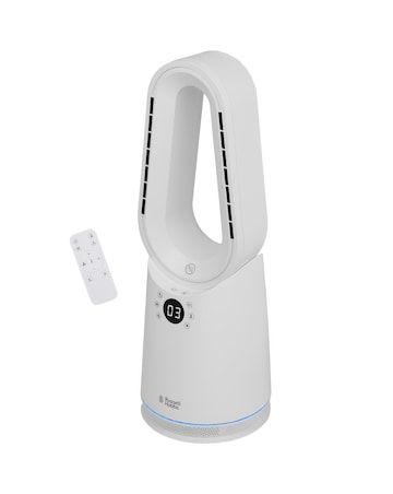 Russell Hobbs Compact Bladeless Heat & Cool Fan