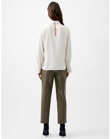 French Connection Carmen Crepe Tie Blouse