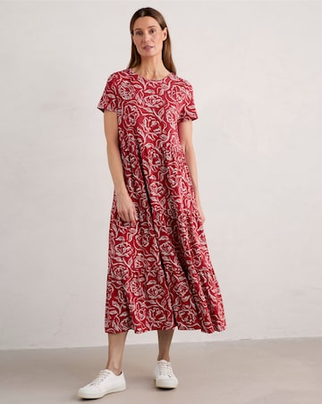 Seasalt Cornwall S/S Line Strokes Dress