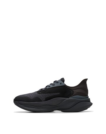 Clarks Pace Trainers - Black
