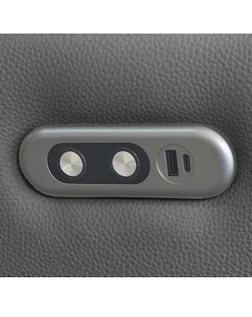 Aspire Kingsmere Leather Power Recliner 2 Seater