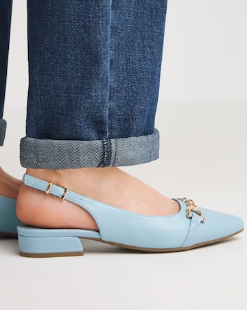 Susanna Slingback Shoe With Trim - Extra Wide Fit (EEE)