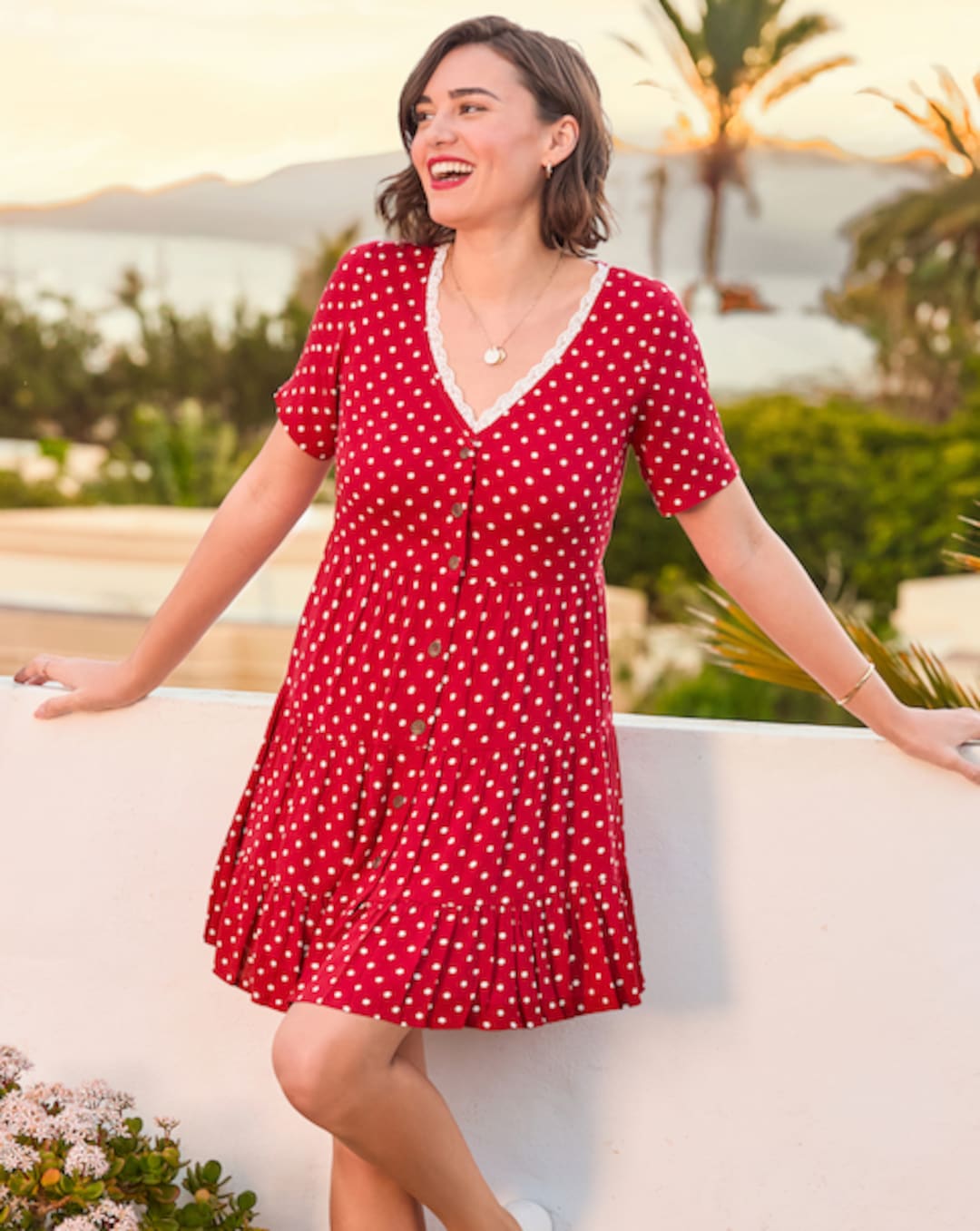 making the cut jonny striped dress Contrast Johnny Collar Long Sleeve Mini – Better & Nicer SIZE:Large cup B Transparent Mini dress Tigerlily Blue