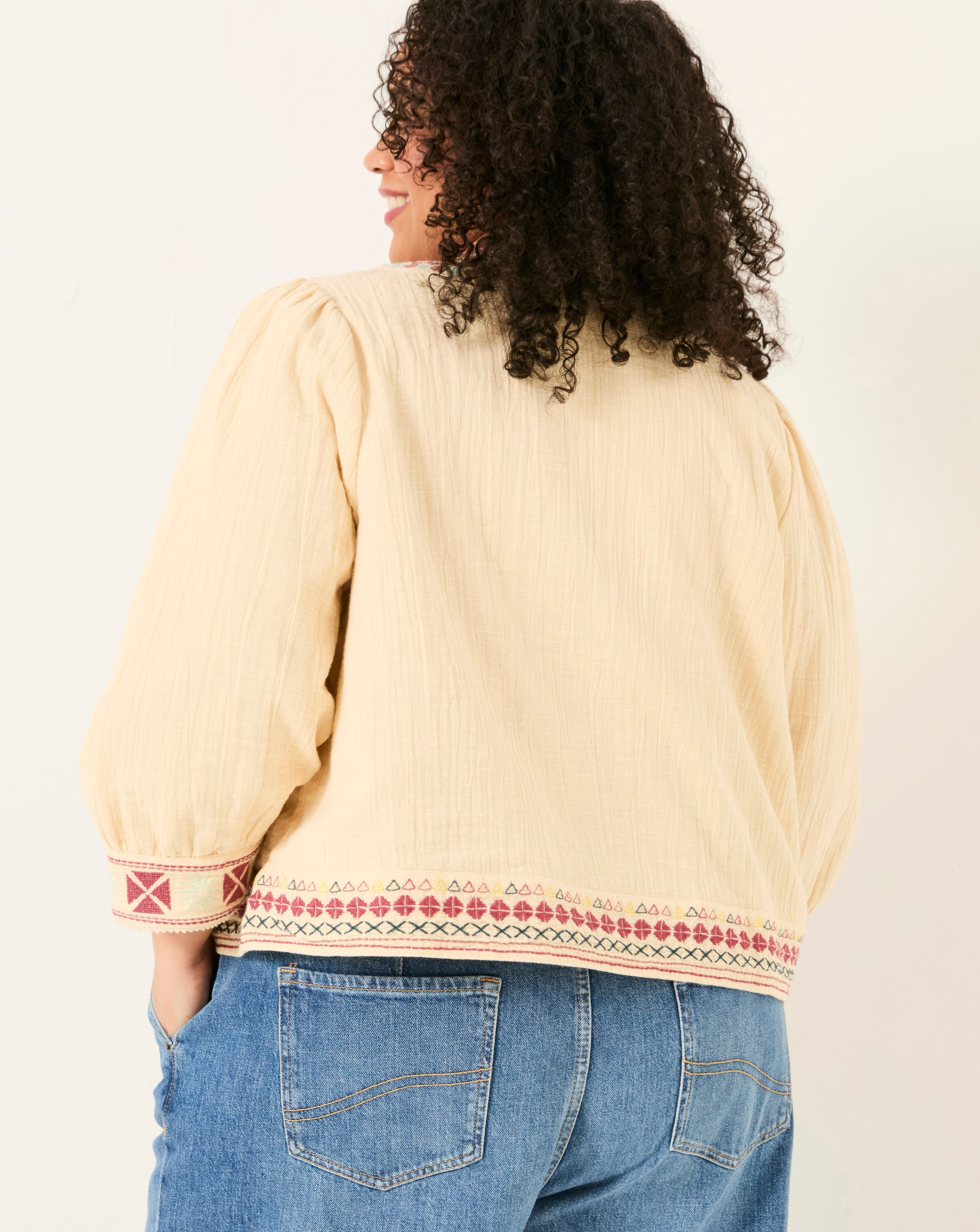 FatFace Embroidered Jacket | Ambrose Wilson