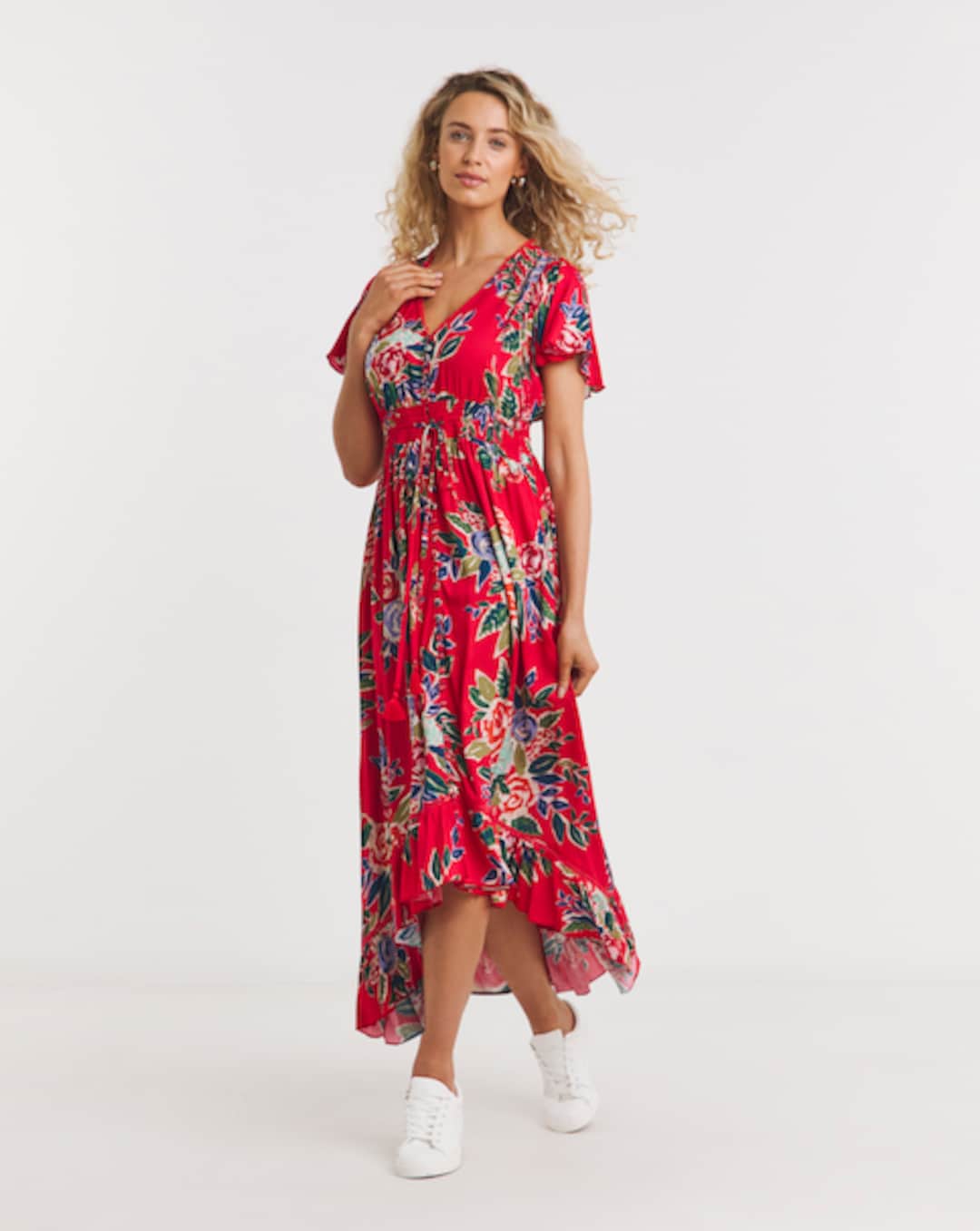 honey brown dress Day At The Races Floral Dress | Joe Browns