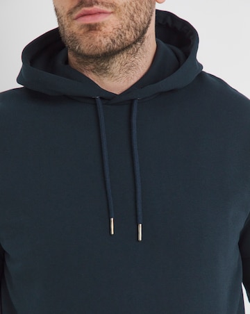 Overhead Hoodie Long Length- Navy