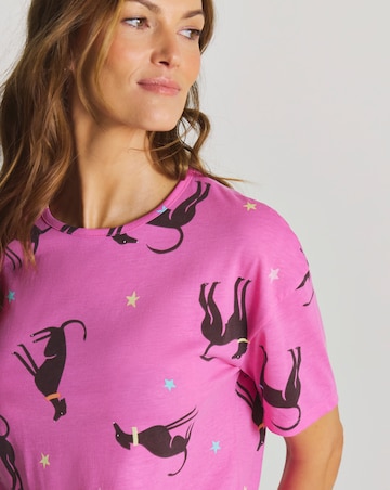 Pretty Secrets Value Pyjama Shorts Set Dog Print