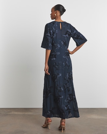 Joanna Hope MAGISCULPT Textured Mesh Dress