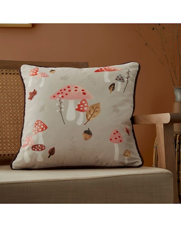 Fusion Woodland Dreams Velvet Cushion