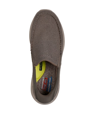 Skechers Pollard Wilfred Slip-Ins - Taupe