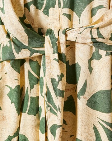 Mango Floral Jacquard Dress