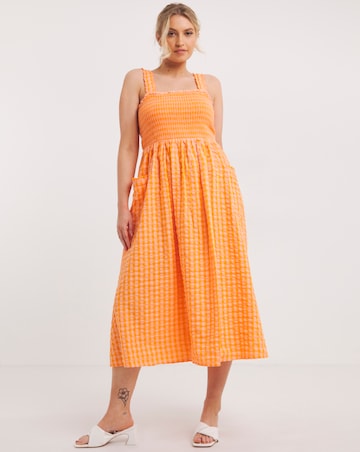 Nobody's Child Dionne Gingham Midi Dress