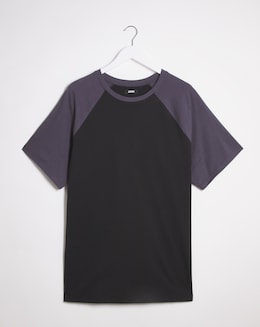 Core Pure Cotton Raglan T-Shirt Long