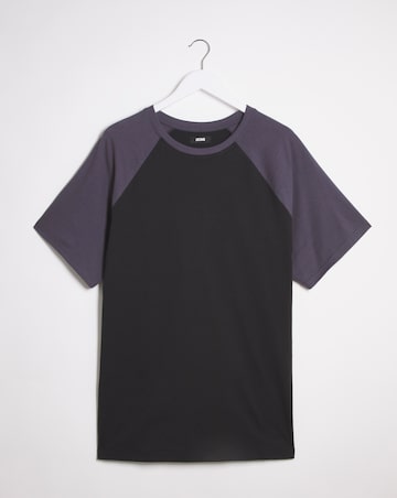Core Pure Cotton Raglan T-Shirt Long