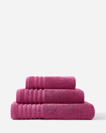 SOFT SNUGGLE 400GSM TOWEL - Hot Pink