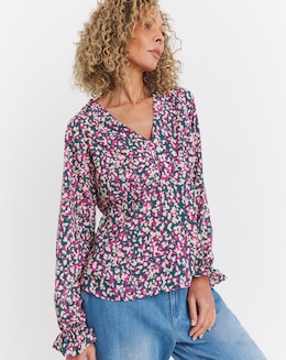 V Neck Tea Top
