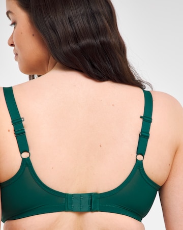 Elomi Brianna Padded Half Cup Wired Bra Rainforest