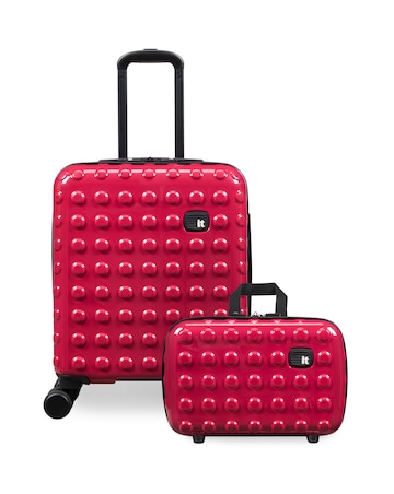 IT Luggage Bobble-Bloc Kids 2pc Suitcase Set