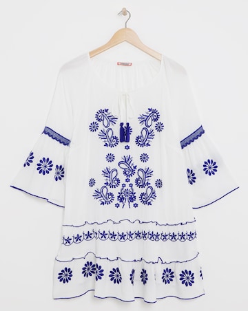 Joe Browns Santorini Embroidered Boho Tunic