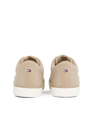 Tommy Hilfiger Hi Vulc Low Trainer - Beige