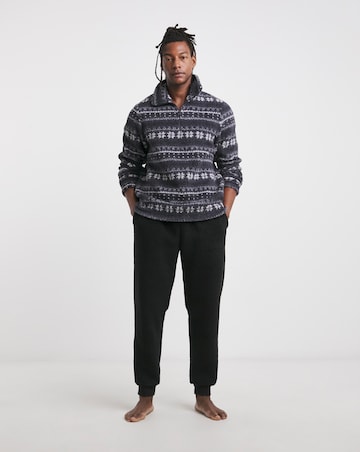 Borg Fairisle Loungewear Set