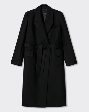 Mango Paris Long Coat With Lapels