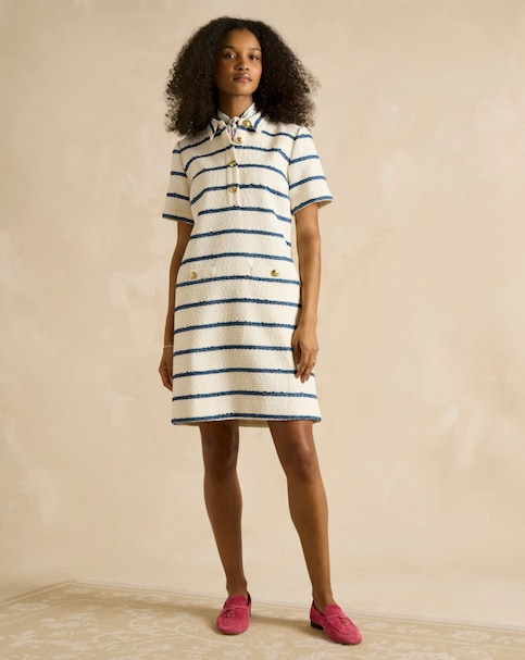 Joules Odette Boucle Dress