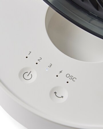 Morphy Richards Air Flex 6in Portable Oscillating USB Fan White/Grey