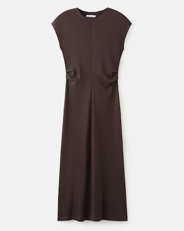 Mango Mini Dress With Draped Detail
