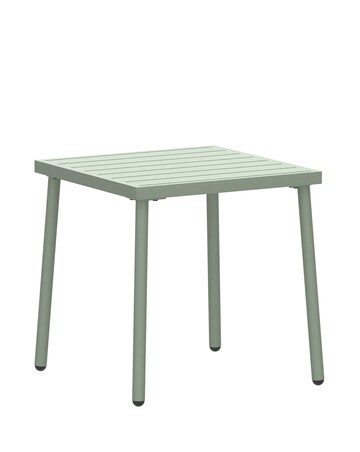 Charles Bentley Green Stripe Bistro Set