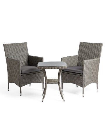 VonHaus Bali Rattan Garden Bistro Set