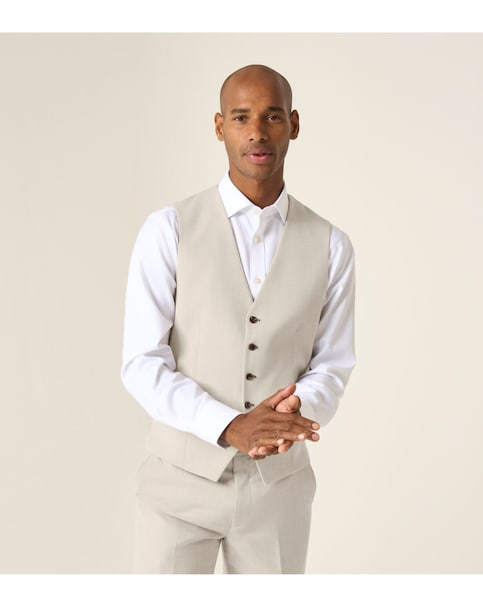 Skopes Redding Suit Waistcoat Stone