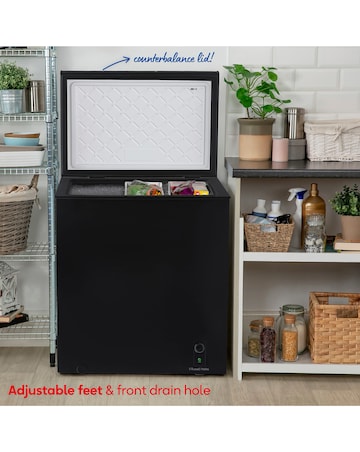Russell Hobbs RH198CF0E1B 198 Litre Chest Freezer - Black