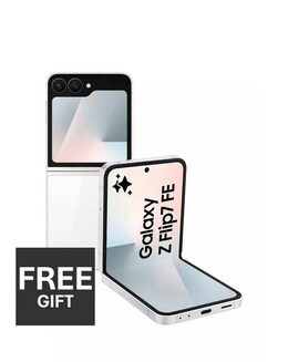 Samsung Galaxy Z Flip7 FE 256GB 5G - White - Galaxy AI