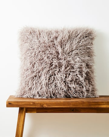 Mongolian Faux Fur Cushion