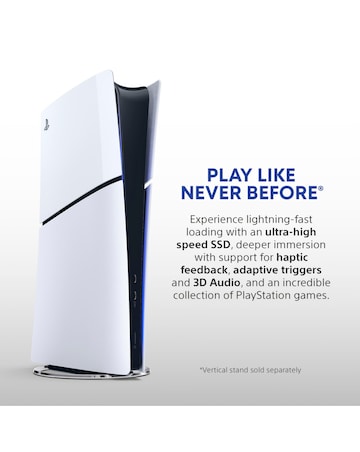 PlayStation 5 Digital & White Dualsense Controller Bundle