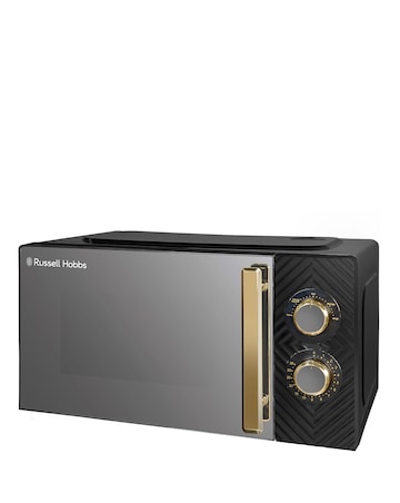 Russell Hobbs Groove 17 Litre Manual Microwave Black