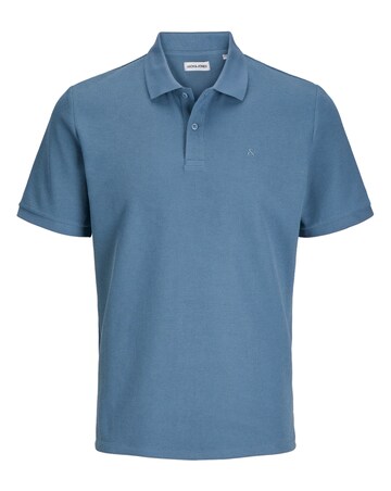 Jack & Jones Austin Waffle Polo - Blue