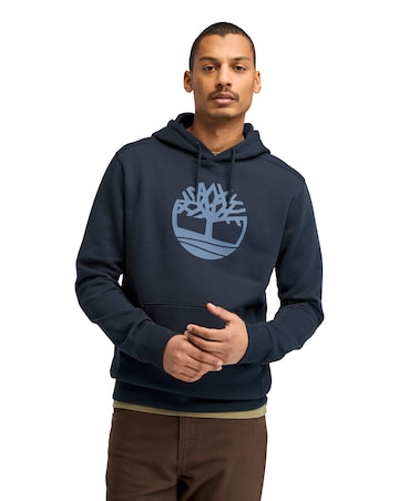 Timberland Kennebec River Tree Logo Hoodie - Navy